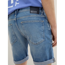 TOM TAILOR Denim Jeansshorts, im 5-Pocket-Style, blau
