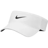 Nike Dri-Fit Ace Swoosh Visor, WHITE/ANTHRACITE/BLACK, M/L