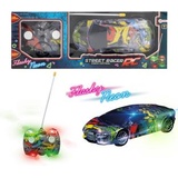 Toi-Toys Auto mit Licht Ferngesteuert Graffiti
