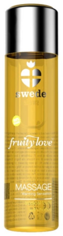 Wärmendes Massageöl mit Aroma | 100% vegan, essbar Swede 60 ml