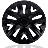 NRM Radkappe Radzierblende NRM THE BEST 16 Zoll Schwarz matt, 16 in Zoll, (4-St) schwarz