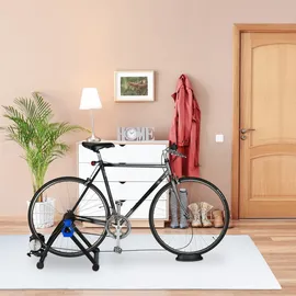 Relaxdays Bodenschutzmatte, 60x60 cm, 8 Schutzmatten mit Rand, EVA, 3m2 Fläche, Unterlegmatte für Fitnessgeräte, Weiß