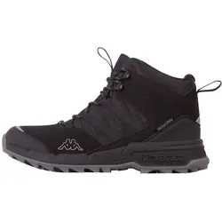 Kappa Schnürboots, in tollem Materialmix mit vielen spannenden Details, Gr. 46, black-grey, , 14518612-46