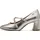 TAMARIS Damen Pumps mit Blockabsatz, metallic, 38 EU
