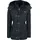 Rock Rebel by EMP Damen schwarze Winterjacke mit Nieten 4XL - 4XL