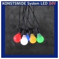 Konstsmide LED, Glühlampe Lichterketten-System-Erweiterung 24V Lichterkette