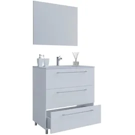 VCM Schubo 3-tlg. Weiß