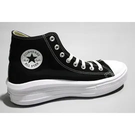 Converse Chuck Taylor All Star Move Damen Wide Schwarz/Weiß 42,5