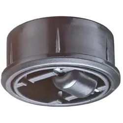 Bs Rollen Kunststoffglocke D.52mm Trgf.50kg Einpresstiefe 18mm harte BD
