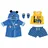 Zapf Creation Bath Deluxe Bademantel-Set Blau (830499)