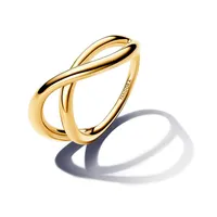 Pandora 163318C00 Damen-Ring Unendlichkeit Goldfarben, 54/17,2