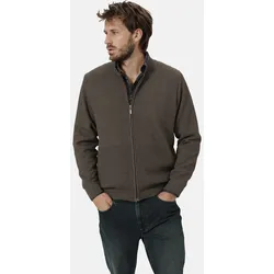 Strickjacke BABISTA "Strickjacke VELENTTO", Herren, Gr. L, braun, Obermaterial: 100% Baumwolle CO., Strickjacken Strickjacke