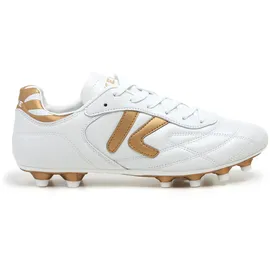 Kelme Unisex Zapatillas Fútbol Heritage Mg Blanco Oxford-Stiefel, weiß, 45 EU