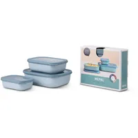 Mepal Cirqula 3-teilig blau 25,0 x 20,0 x 7,0 cm 0,5 l
