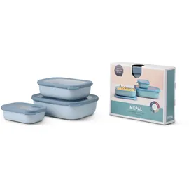 Mepal Cirqula 3-teilig blau 25,0 x 20,0 x 7,0 cm 0,5 l
