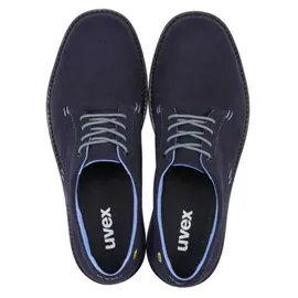 Uvex Sicherheitshalbschuhe S3 SRC uvex 1 business aus Mikrovelours, Stahlkappe, Weite 11, Größe 44