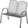 Greemotion Toulouse 108 x 61 x 98 cm eisengrau