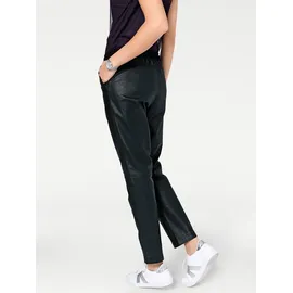 Heine Lederhose in schwarz | Gr.: 38