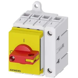 Siemens Lasttrennschalter Rot, Gelb 4polig 16mm2 63A 690 V/AC 3LD34300TL13