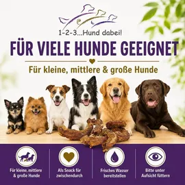 123... hund dabei! Hähnchen-Hälse 1 kg