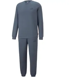 Puma Feel Good Fleece Jogginganzug Herren - graublau-M