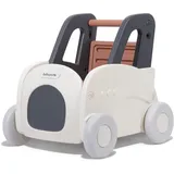 Lauflernwagen Baby Push Pull Lauflernhilfe Spielzeug, 4 in 1 Lauflernhilfe zum Sitzen und Stehen mit Rädern, Laufwagen Gehfrei Gehhilfe für 1-3 Jahre