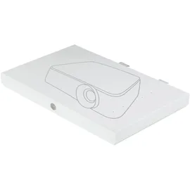 Celexon elektrischer Laser TV Auszug | weiß 39,5-68,5 x 5,7 x 62cm | motorisierte Halterung für Ultrakurzdistanzprojektionen | mit Triggerautomatisierung für Beamer & Leinwand | zur Möbelintegration