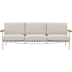 Settle Gartensofa beige 3-Personen-