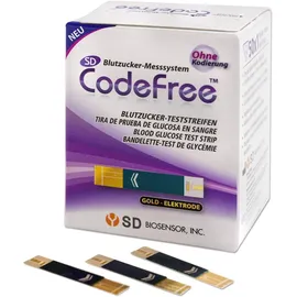 codefree 250 CodeFree Blutzuckerteststreifen zur Diabetes-Messung bei Blutzucker (Zucker-Krankheit) St