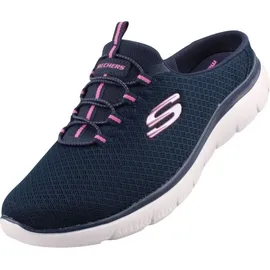 SKECHERS Damen, Pantolette Sabot 42 - blau, - 42
