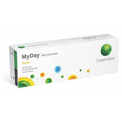 Coopervision MyDay® Toric, Tageslinsen 30er Box--10.00-8.6-14.50--2.25-180