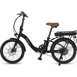 Sachsenrad F2 E-Folding Bike 2024, black/anthracite