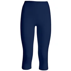Lange Unterhose CONTA, Damen, Gr. 46, blau (marine), 60% Schurwolle, 40% Polyacryl, Unterhosen