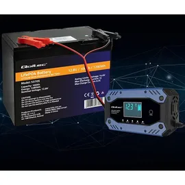 Qoltec Batterieladegerät | 12 | 24 V