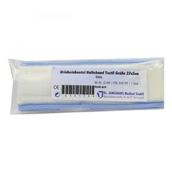 Urin Beinbeutel halteband Textil 37 cm klein