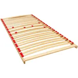 Boxxx Lattenrost, Holz, Birke, Schichtholz, 3-Zonen, 90x200 cm, nicht verstellbar, Federleisten mit Duokappen, individuelle Liegehärteeinstellung, alternative Größen erhältlich, Schlafzimmer, Lattenroste
