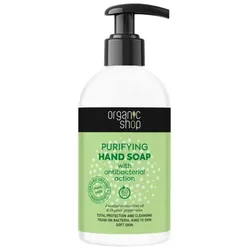 Organic Shop Anti-Bacterial Jabon De Manos Jabon De Manos Purificante 500ml 0,5 l