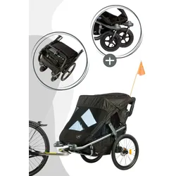 TFK Velo 2 Fahrradanhänger (inkl. Deichsel)