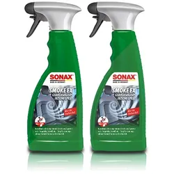 Sonax 2x 500ml SmokeEx Geruchskiller & Frische-Spray [Hersteller-Nr. 02922410]