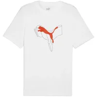 Puma ESS+ LOGO LAB Cat T-Shirt Herren PUMA white XL