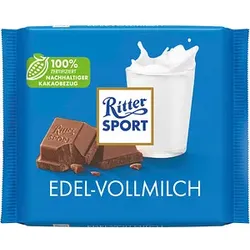 Ritter SPORT EDEL-VOLLMILCH Schokolade 100,0 g