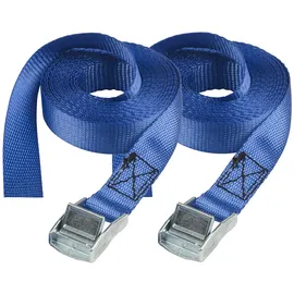 Master Lock Spanngurte 2,5 m x 25 mm Blau 2-er Set