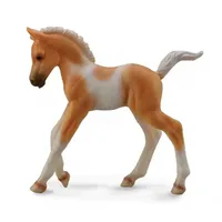 Collecta pferde: Pinto Fohlen 8 cm hellbraun, Farbe:Hellbraun
