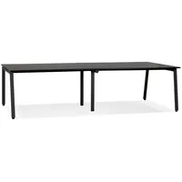KADIMA DESIGN Schreibtisch Mdf & Metall | 280x140 cm