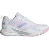 adidas Damen Handballschuhe Novaflight 2 Indoor, Größe 38 2⁄3 in Weiß FTWWHT/VIOTON/CLPINK
