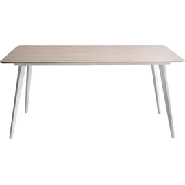 Beliani Rodallo Gartentisch 160 x 90 x 75 cm Beige