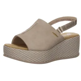 Rieker Plateau-Sandaletten Damen Beige 41