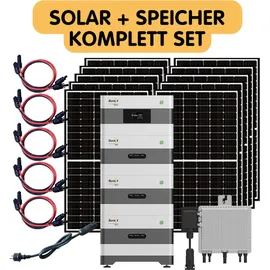 sunenergyxt Solar + Speicher Komplett Set - m