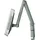 Durable SHERPA SWING ARM MODULE 10 563610 Aluminium grau