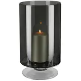 Fink Windlicht VIANA Glas Grau